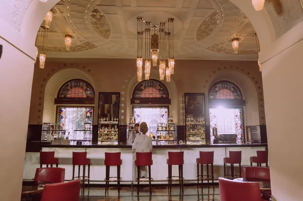 Eleganten Casino Lounge ambient